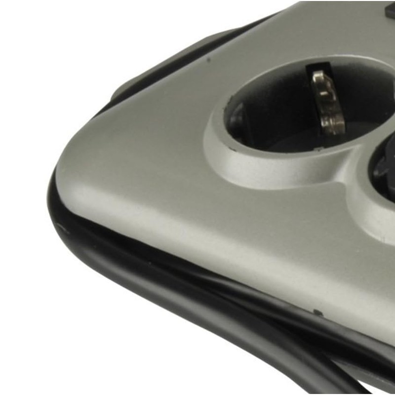 UNITEC Silver-Line Table Socket 7 and 4 Gang 2 m