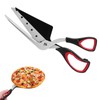 Vicloon Pizza Scissors, Food Slicer & Pizza Server, Pizza Cutter