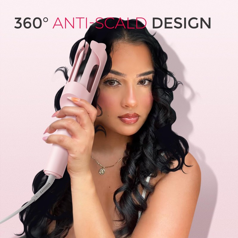 TYMO Automatic Rotating Curling Iron - TYMO CURLPRO Beach Waves