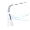 Turcom LED Desk Lamp with Fan, Cool Breeze Lamp with