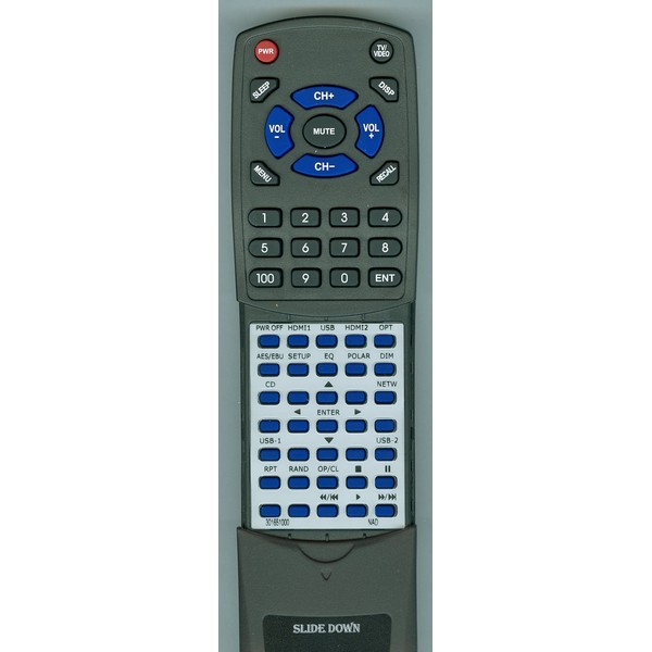 Replacement Remote for NAD 30-16510-00, 301651000, M50