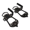 1pair Ice Cleats 10 Teeth Rubber Stainless Steel Foldable Anti