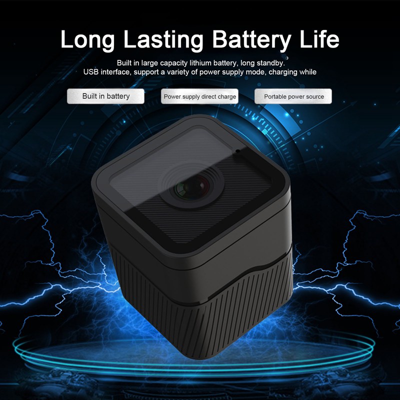 CS03 Hotspot WiFi Cameras 1080P HD 16/9 Mini Portable Camera