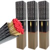 Manor Long Fireside Matches x 3 Packs For Lighting Real