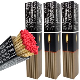 Manor Long Fireside Matches x 3 Packs For Lighting Real Fires #1961