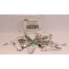 Koch 1408 Spring Snap Swivel Open Eye 3/8" Qty 10