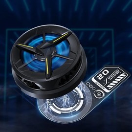 Phone Cooling Pad Heatsink Thermal Self-Adhesive Plate to Unleash Mobile Gaming and Live Stream Enhanced Heat Dissipation with Vapor Chamber Technology for Magnetic/Back Clip Phone Radiator