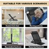 GlikCeil Adjustable Lifting Bed Backrest with Armrest Large Folding Back