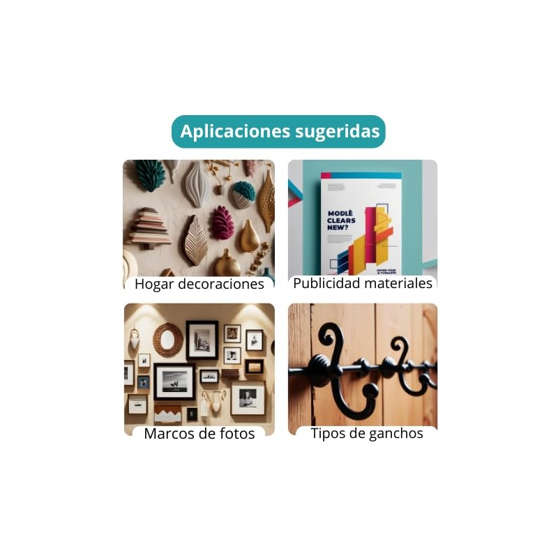 Cinta de Doble Cara de Espuma para montaje,12 mm x