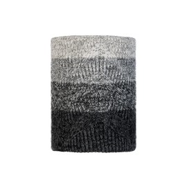 Buff Knitted & Polar Tube Scarf Masha Grey