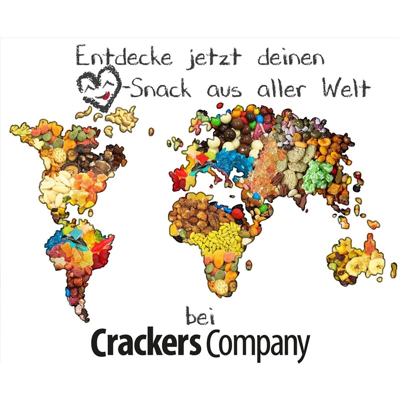 1 x 450g Pretzel Brezel-Snack mit Jalapeno scharf vegetarisch