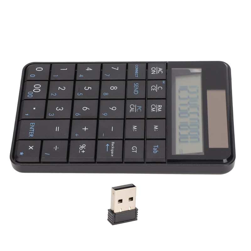 Calculator Number Pad Calculator Function 29 Keys 2.4GHz Wireless USB