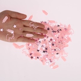 It's a Girl Confetti Rose Gold Baby Shower Girl, GoldRock Confetti Gender Reveal Party Decoration, Confetti Baby Shower Decoration Girls, Baby Shower Decoration Girl, Baby Shower Party Decoration
