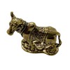 VIE Naturals Miniature Brass Figurines, Bull 2, Multicolor, One Size