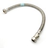 1 x WRAS Approved 500mm 15mm Compression with Isolation Valve