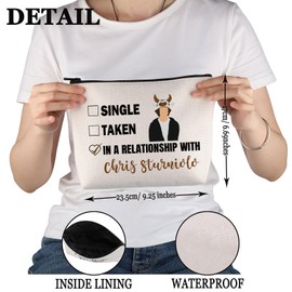 PWHAOO Sturniolo Inspired Gift Dating C Sturniolo Makeup Bag Sturniolo Fans Cosmetic Bag Sturniolo Merch (Dating C Sturniolo M)