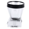 Super Bright Headlamp 90000lm Silver Rechargeable 1600mAh Battery Adjustable Headband