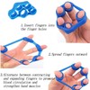 Paifeancodill Hand Grip Strengthener, 3 Pcs Finger Stretcher Resistance Bands