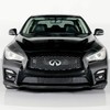 SlickMod Chrome Delete Blackout Vinyl Overlay for 2014-2017 Infiniti Q50