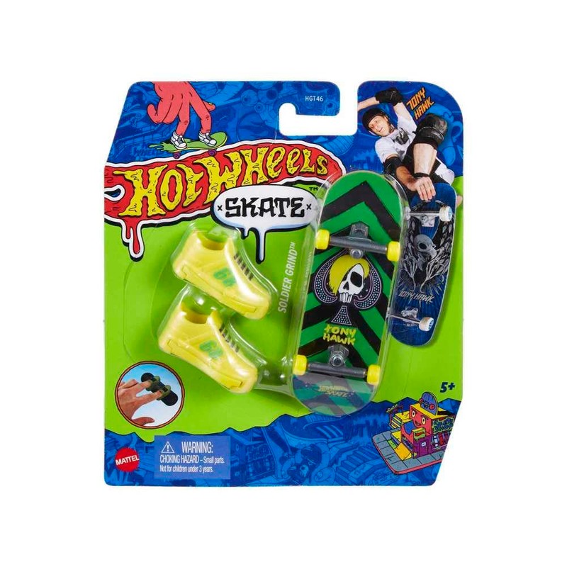 Mattel Hot Wheels Mini Skateboard with Shoes Assorted Models (HNG26)