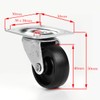 British Manufactured - 4 Castor Wheels | 40mm Swivel Furniture,