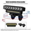 summer_home USB Rechargeable Bicycle Front Headlight Super Bright LED Bike