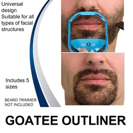 5Pcs Beard Shaper Goatee Beard Shaper Beard Styler Beard Styling Template Beard Shaving Template Beard Styling Tool