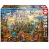 Educa - 8000 Piece Puzzle for Adults | City of