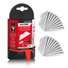 HAUTMEC 100 Pack Utility Knife Blades, Standard Box Cutter Blades