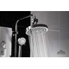 Shower Head With Handheld Combo, 6 Inch High Pressure Rainfall
