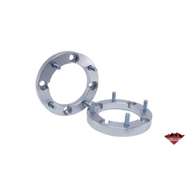 Rugged Front/Rear Wheel Spacer for Kubota RTV- XG850/X900/X1100/X1120/X1140, Made Up of Aluminum Alloy, Machine Pressed High Tensile Studs (See Fitment Details in Description) 2pcs