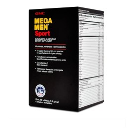 Mega Men Sport Vitaminas Minerales Tabletas Sabor
