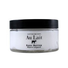 Scottish Fine Soaps Au Lait Body Butter (with Cocoa Butter) 6oz butter by Scottish Fine Soaps