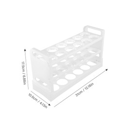 Operitacx Eieraufbewahrungsbox Eierhalter Für Kühlschrank Eierhalter Für Kühlschrank Eierregal 3 Lagig Eierständer Kühlschranktür Eierhalter Kühlschrank Eierhalter Kühlschrank Eierständer