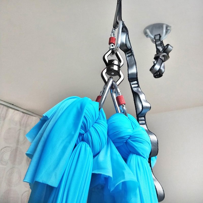 Aerial Trapeze Hardware Rotation for Yoga Straps Aerial Silks and