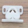3Pcs White Marine Boat Ball Catch Door Cupboard Spring Back