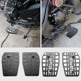 WOOGA repuestos para motos Reposapiés delanteros reposapiés anchos reposapiés para Honda Rebel 250 Rebel CMX 500 Rebel 300 CMX 250 CMX 500 CMX 300 Acc