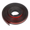 Unbranded 13ft Z Shape Car Window Door Rubber Seal Strip