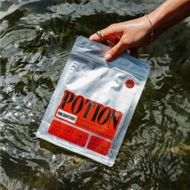 Potion Supernatural Hydration – Electrolyte Drink Mix for Rapid Rehydration | Sugar-Free, Vegan, Caffeine-Free | Pink Grapefruit 30 Servings