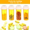 ElevateTech Empty Plastic Pill Bottles with Caps, Small Medicines Bottle