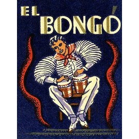 1930's - El Bongo - Matchbook Advertising Poster