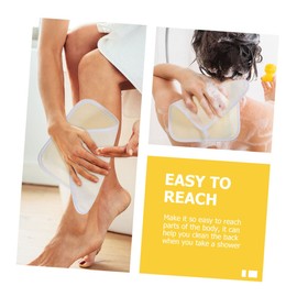 KOMBIUDA Scrubbing Towels Set of 5 Bath Scrubbers for Back Neck Exfoliating Bath Washcloths Long Body Towels Soft for Men Women