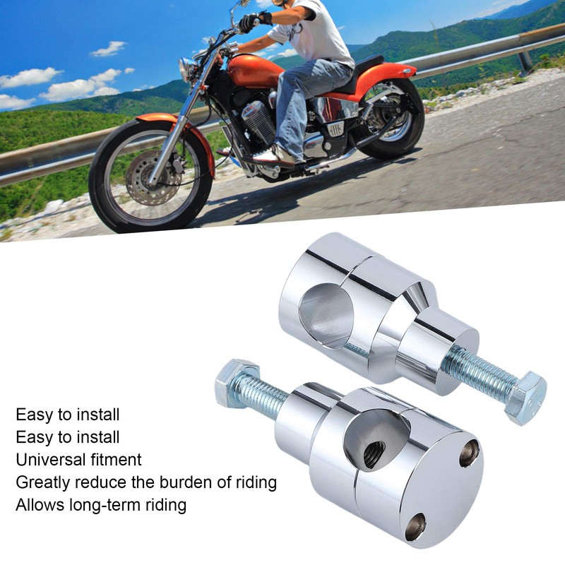 Motorcycle Accessories Head Up Adapter, Handlebar Clamp 25 mm Handlebar