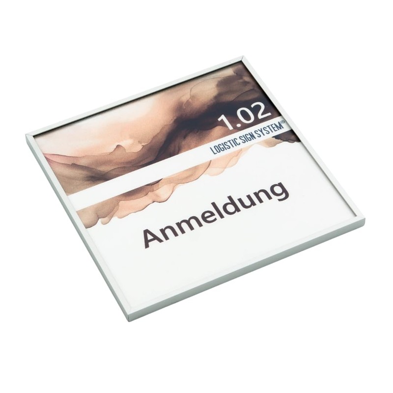 Logistic Sign System Tenuis Door Sign for Office (120/120 mm)