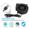 9733 97mmx33mm DC 5V USB Blower Brushless Cooling Fan, Quiet