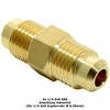 Air Conditioning Split Connection Nipple Brass for 1/4 Inch Pipe