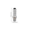 Alipis 2Pcs Hose Connectors Male X Barb Plumbing Fittings for