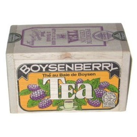 The Metropolitan Tea Company Boysenberry 25 Teabags in Wood Box
