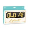Genuine Fred Lighten UP Party Candles, Old AF, Metallic Gold
