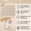 60 Pcs Clip Earring Converters for Jewelry Making